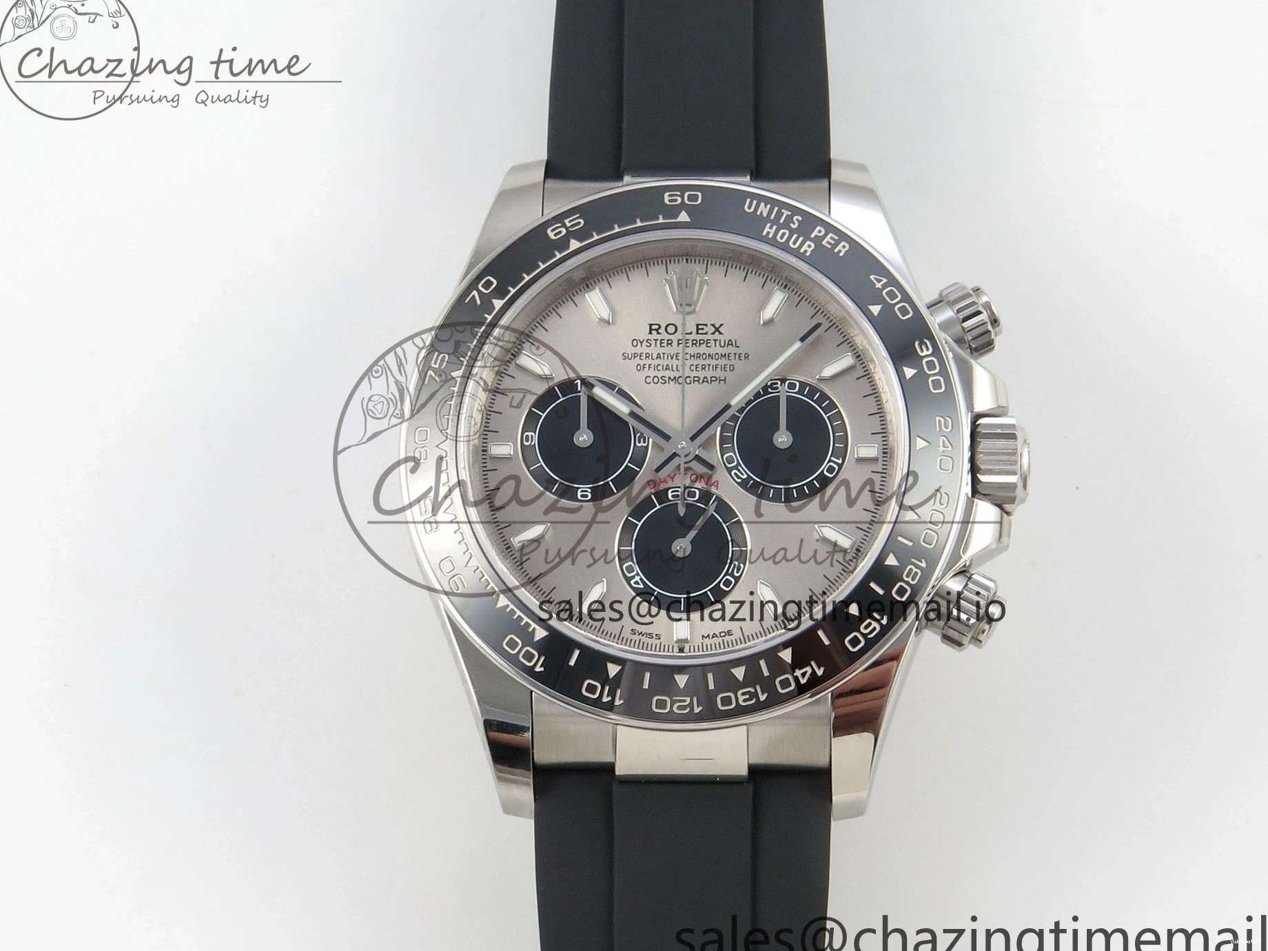 (Weighted) VS4131 V2 Dial Oysterflex 1:1 Strap Edition Black 126519 Daytona Gray on Best VSF 0515